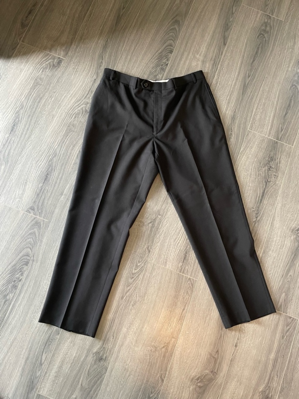 Lauren Ralph Lauren Total Comfort Dress Pants Black Men’s Size 36x30 100% Wool